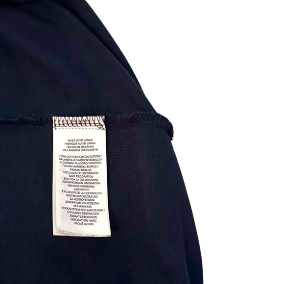 Ralph Lauren Polo Shirt Big Pony Logo American Flag Design Medium Navy Blue - Picture 5 of 7